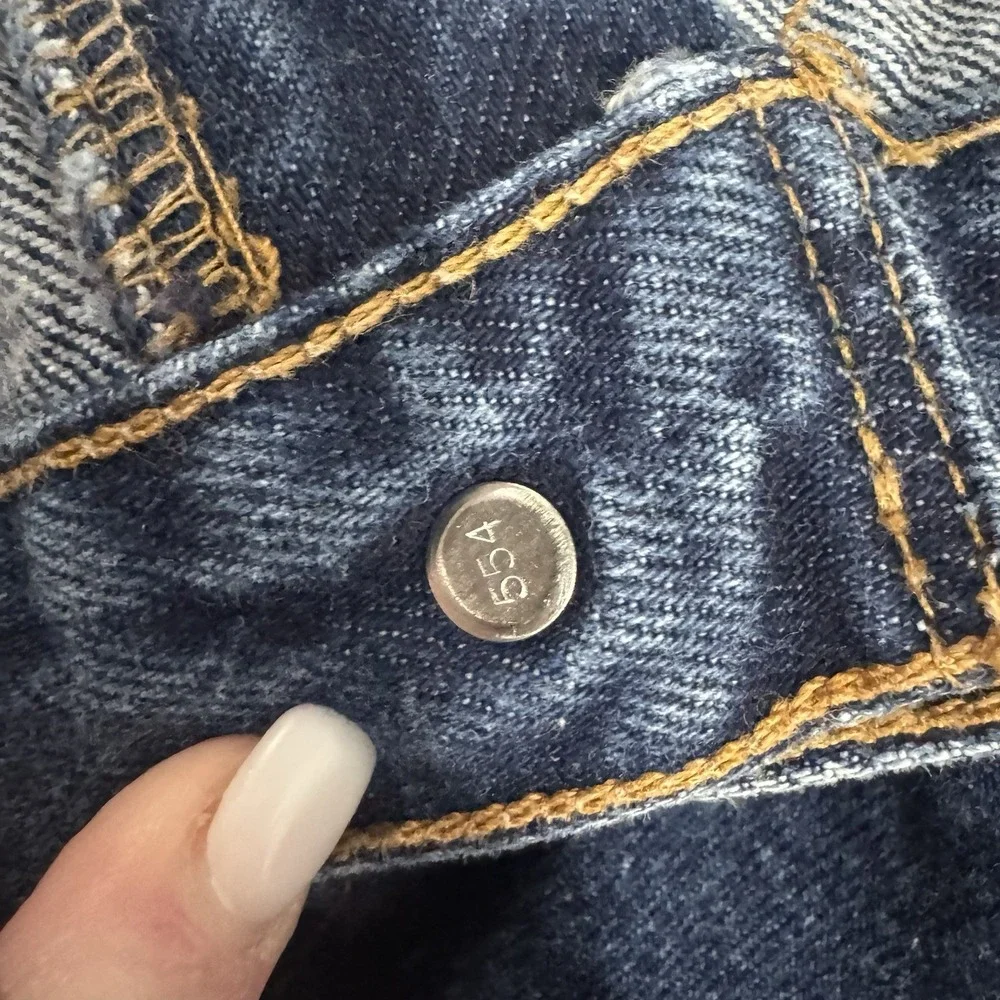 Levi's 550‎ Relaxed Fit Jeans Mens W34 L32 Blue Denim Vintage